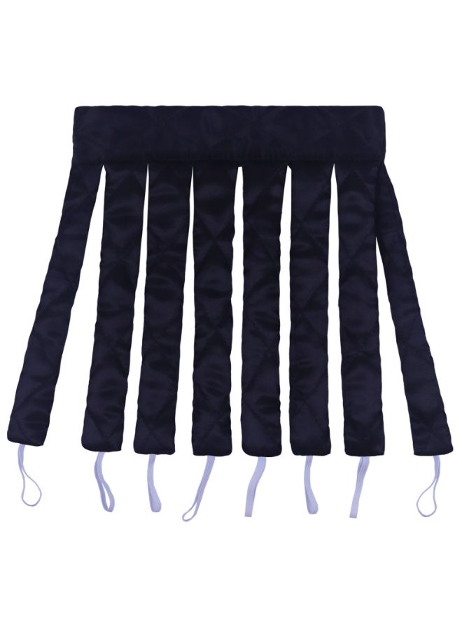 Octopus Heatless Curling Rod Headband - New Curlers Curls Without Heat, Octopus Design Soft No Heat Hair Curlers,  Soft Sleeping Overnight Silk Ribbon Hair Rollers for for Long Medium Hair, Black - Image 1